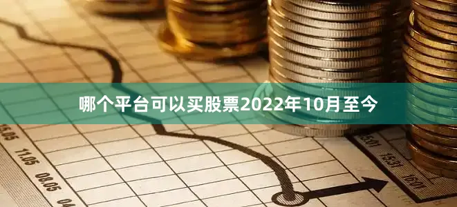 哪个平台可以买股票2022年10月至今